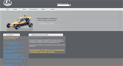 Desktop Screenshot of km-racing.fr